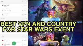 СОБЫТИЕ MLBB x STAR WARS | КАКОЙ VPN ИСПОЛЬЗОВАТЬ И КАКУЮ СТРАНУ СЛЕДУЕТ ПОСЕТИТЬ ДЛЯ ПОЕЗДКИ ЗА ГРАНИЦУ?