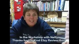Response to Amy's Etsy Review - Today In the Workshop with Netty