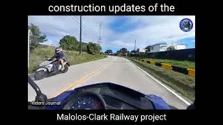 Constructio updates of Malolos-Clark Railway project
