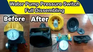 How To Open Water Pump Pressure Switch | Water Pump Pressure Switch All Parts
