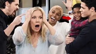 Brooke SHATTERED After RJ&rsquo;s Secret Family Reveal &ndash; Married to Paris with Kids?!