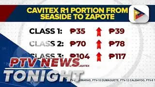 CAVITEX toll increase took effect today