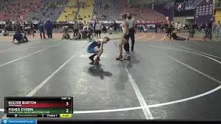 Junior 100 Fisher Everin Middletown Youth Wrestling Club Vs Kolter Burton Team Idaho