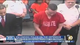 Tampa police openly criticize Escondido police over kidnapping case