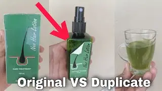 🤦Neo Hair Lotion ORIGINAL VS DUPLICATE, 🤦Technical Aasif