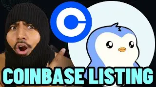 PENGU COINBASE LISTING TODAY!! WILL $PENGU HIT ATH?! PUDGY PENGUINS COIN PRICE PREDICTION