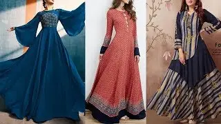 Latest Floor Length Dresses || 2020 New Dresses || New Colour Dresses