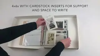 Binder in Box Flip-Through with All Page Options