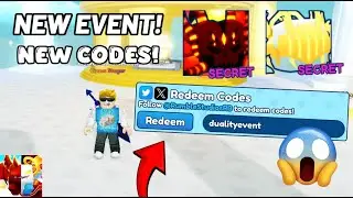 NEW DUALITY EVENT *SECRET* CODES IN BUBBLE GUM SIMULATOR INFINITY! NEW FEATURES! - Roblox