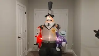 Gemmy 2019 7.6ft NBC Mayor Airblown Inflatable Review!