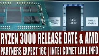 Exclusive - AMD Matisse & Navi Target Release Date & Intel Comet Lake Info