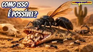 Biologia Bizarra:30 Fatos Brutais Sobre O Mundo dos Insetos