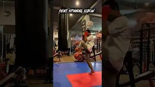 Spin + Spinning Elbow Powerful Close RangeCombo