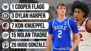 Reaccionando al MOCK DRAFT 2025 de Bleacher Report a 2 MESES del DRAFT