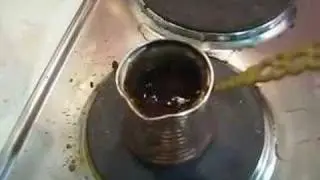 Making Turk Kahvesi