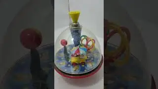 Vintage LBZ Musical Spinning Top