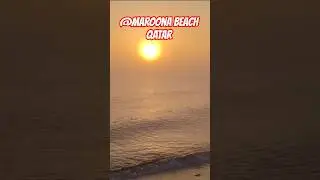 SWIMMING AT MAROONA BEACH QATAR #shorts #viral #viralvideo