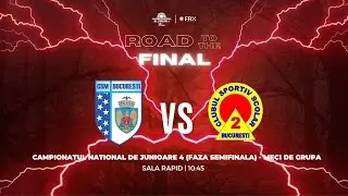 LIVE 🔴 CSM Bucuresti VS CSS 2 | Campionatul National de Junioare 4