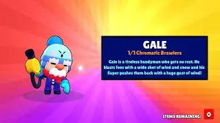 Unlocking Gale+First Win Of New Season BrawlStars Gameplay