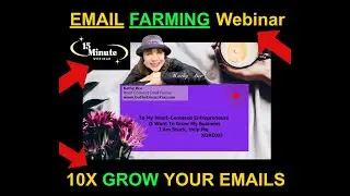 Email Farming Cross Promotions 15 Min Webinar