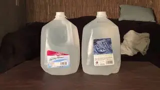 Jon Drinks Water #4834 Super Chill Distilled Water VS IGA Natural Spring Water