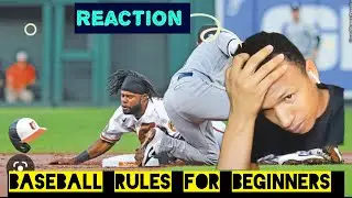 African REACTS to The Rules of Baseball - EXPLAINED! (This was not Helpful at all)