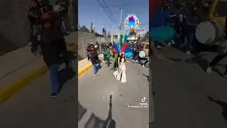 BANDA TROMBA SINALOENSE EN SAN MARTIN XICO NUEVO CON LOS CHINELOS 2025🖤🎆🎉🎼🎵🎶