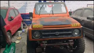 Gypsy 1.6 building for offroading| Gypsy with 1.6 baleno engine|fully offroading build#gypsy