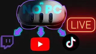 Как вести прямую трансляцию Meta Quest 3 БЕЗ ПК (TWITCH, YOUTUBE, TIK TOK)