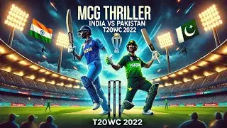 An epic montage of the MCG thriller between India and Pakistan | T20WC 2022