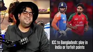 ICC Reply To Bangladesh 😂 | Play in india OR forfeit points | BAN 2nd letter to ICC | t20worldcup26 