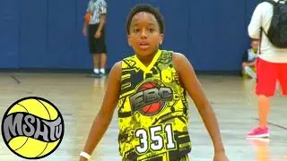 SUPER TALENTED 4th GRADER KJ Smith Goes Off at EBC Arizona Camp - Class of 2025 Basketball