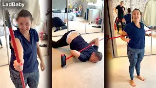 Интернет-челлендж, который могут пройти только женщины 🤣🧹