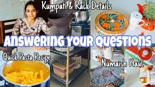 రథ సప్తమి Short Comments కి Reply | Microwave Rack Details | Numaish Haul |10min Quick Pasta Recipe