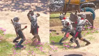 Highwaymen Fighting in Far Cry New Dawn