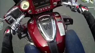 BusaBro on a REAL BIKE (2017 Indian Road Master) Part 2