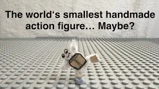 I Made The Worlds Smallest Action Figure....Maybe?  Meet 'Mini Mu' @Loft_Studios 