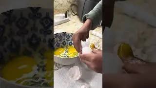 Let&rsquo;s crack three eggs ! #cooking #eggs