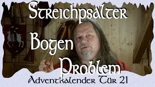 Mein Streichpsalter spielt nicht! Problemzone Bogensehne!