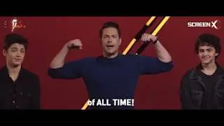 Shazam! in ScreenX | Zachary Levi & Asher Angel & Jack Dylan Grazer
