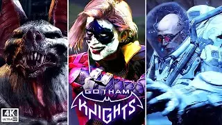 Gotham Knights &ndash; All Villains Full Story Arc Quests Gameplay PC 4K 60FPS Ray Tracing