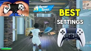 PS5 DualSense EDGE Controller ASMR 😴 + BEST Controller SETTINGS in Fortnite