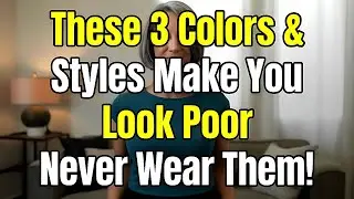 Stop Wearing These 3 Colors & Styles After 60 (They Instantly Age You) | #colors  #fashionover60