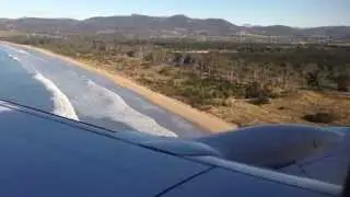 Virgin Australia B737-800 approach landing @ HBA Hobart