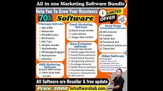 All in one marketing software Bundle Overview
