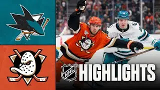Sharks vs. Ducks | NHL Highlights | December 29, 2025