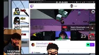 Koji Reacts To Getting S**t On By 5up and Steve