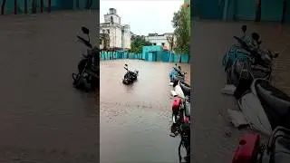 Danishgah Islamia school (CTE Asansol MANUU) l water logging l rain l flood l school l drowning
