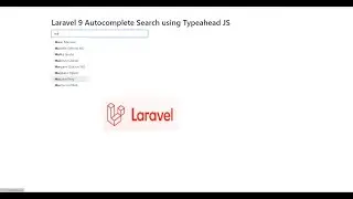 Laravel 9 Autocomplete Search using Typeahead JS