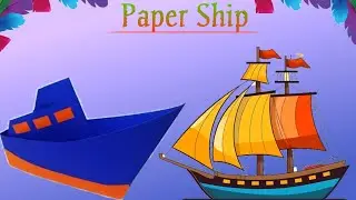 Amazing PaperShip Making|How to Make PaperShip #youtubepartner #ship #satisfying @creativeidea3912